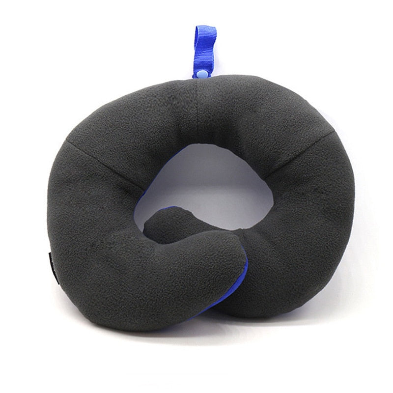 U Shape Memory Foam Travel Neck Pillows - GetHolidayReady.co.uk