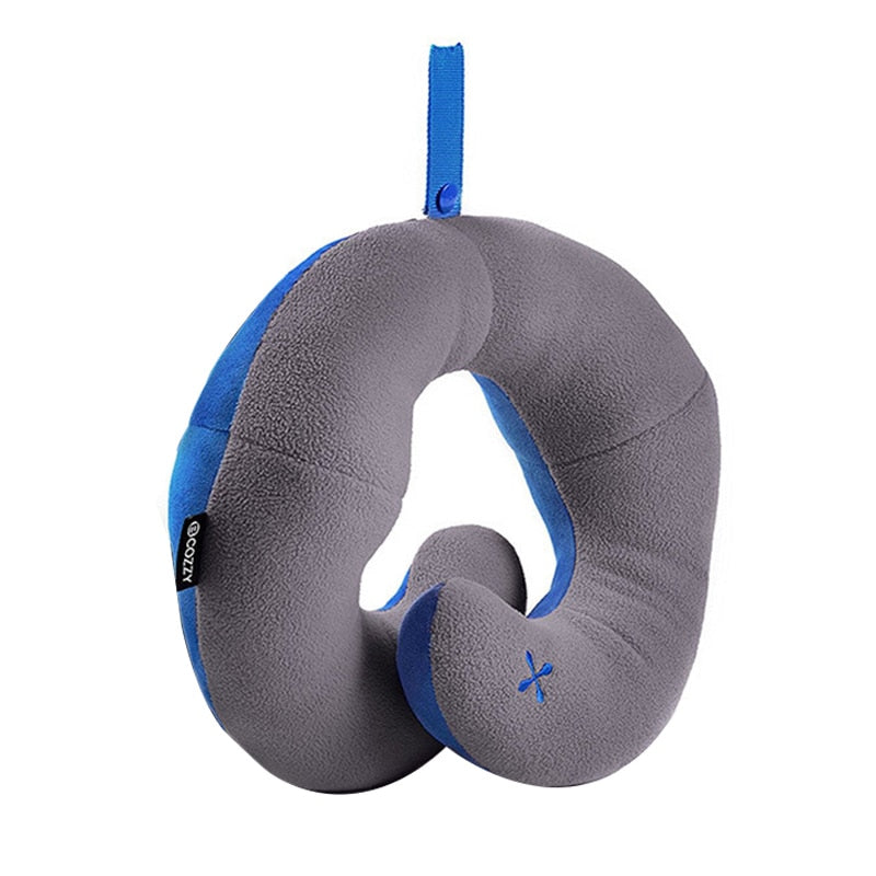 U Shape Memory Foam Travel Neck Pillows - GetHolidayReady.co.uk