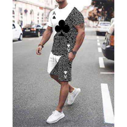 Men's Printed Summer Set
