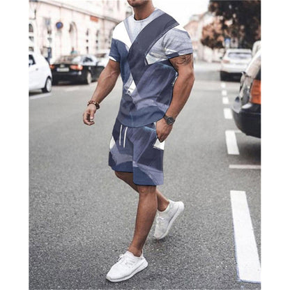 Men's Printed Summer Set