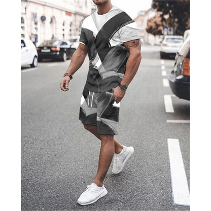 Men's Printed Summer Set