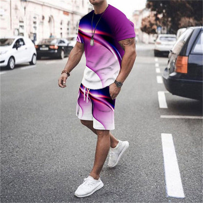 Men's Printed Summer Set