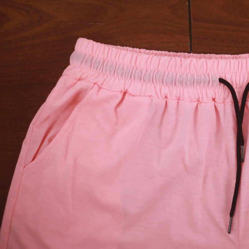 Summer Short Sleeve T-Shirt+Shorts 2-Piece Set - GetHolidayReady.co.uk