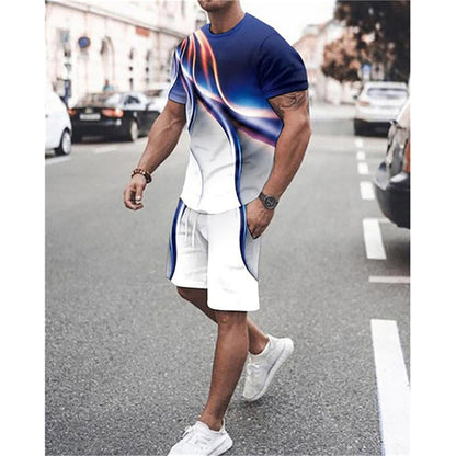 Men's Printed Summer Set