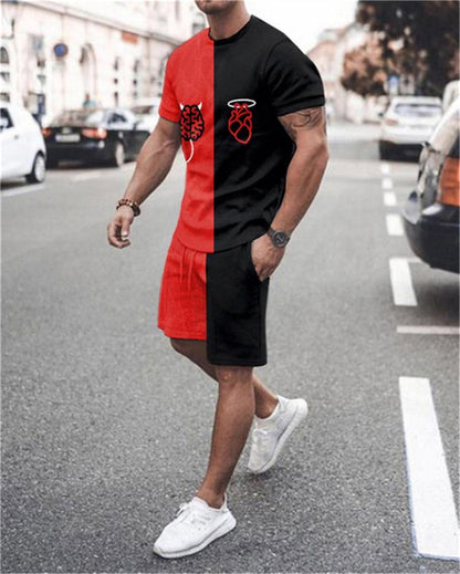 Men's Printed Summer Set