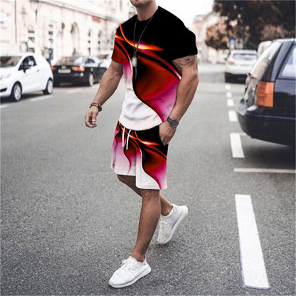 Men's Printed Summer Set