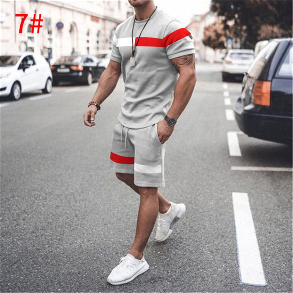 Men's Printed Summer Set