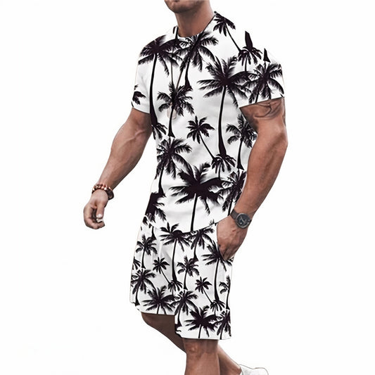 Men's Printed Summer Set